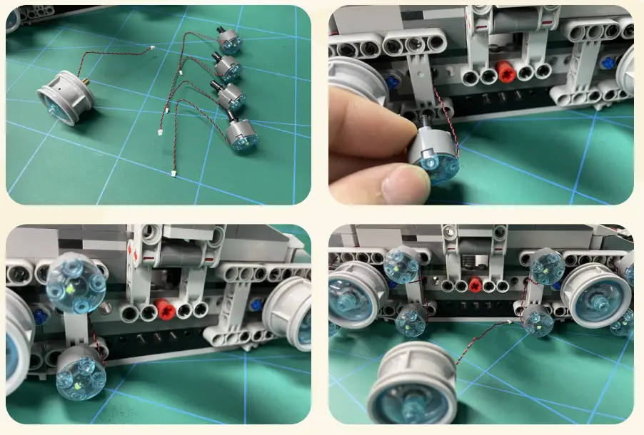 GAME OF BRICKS 75190 Light Kit for First Order Star Destroyer-fig8