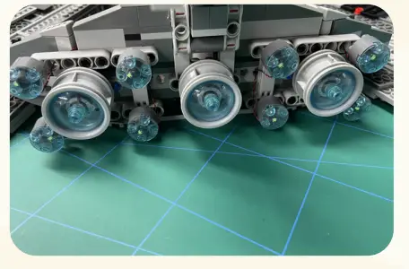 GAME OF BRICKS 75190 Light Kit for First Order Star Destroyer-fig9