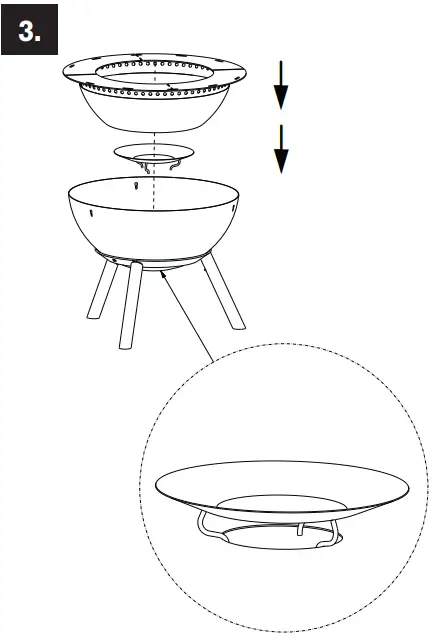 ESPEGARD 7765 Fire Pan Clear Premium 60B-FIG6
