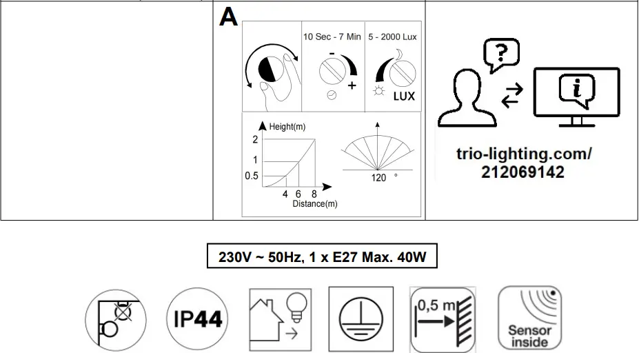 TRIO 212069142 Wall Lamp-fig3
