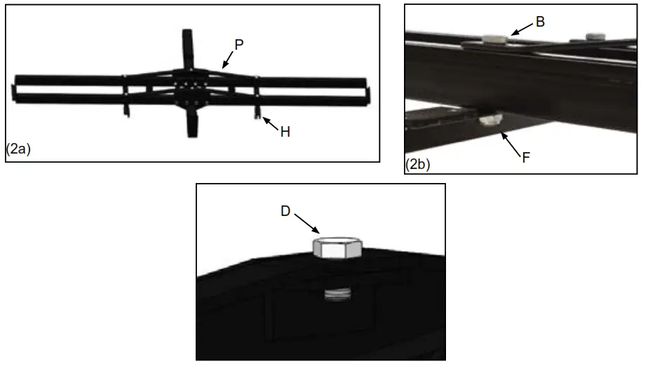 BLACKWIDOW MCC 500 F Steel Motorcycle Carrier - PARTS1