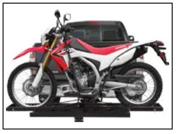 BLACKWIDOW MCC 500 F Steel Motorcycle Carrier - Step6