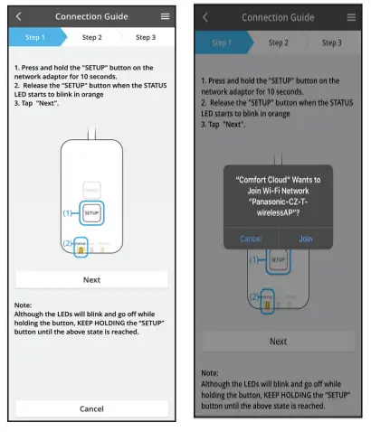 Panasonic CZ-TACG1 Network Adaptor Controller fig 17