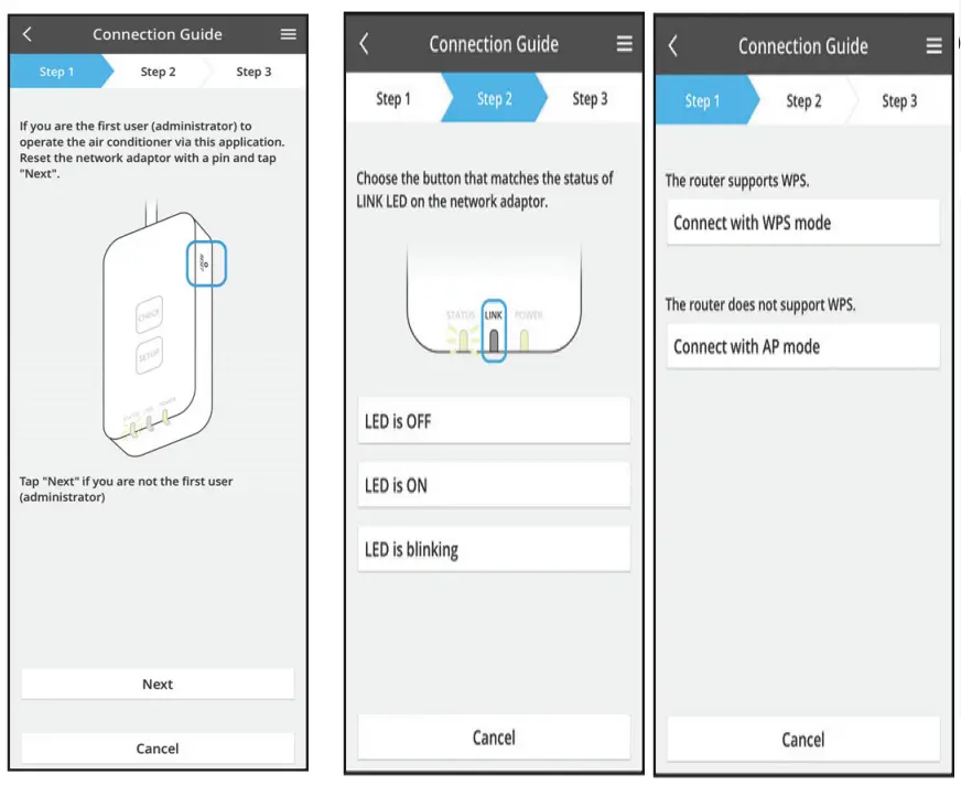 Panasonic CZ-TACG1 Network Adaptor Controller fig 19