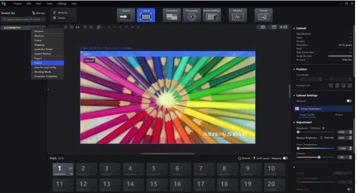 NOVASTAR MX40 Pro LED Display Video Controller 18