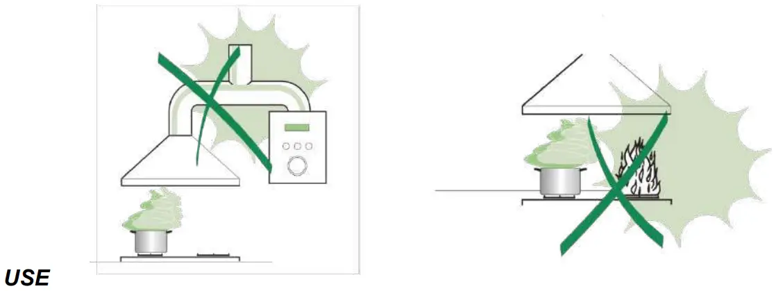 DRIJA Vetro 76 Professional Range Hood - fig 1