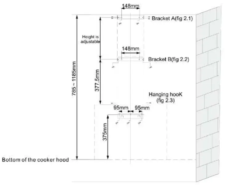 DRIJA Vetro 76 Professional Range Hood - fig 3