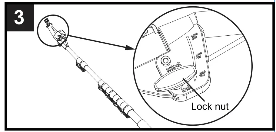 SURFACE MAXX SGY-PWA95 18-FT Pressure Washer Extension Wand assembling the telescoping wand