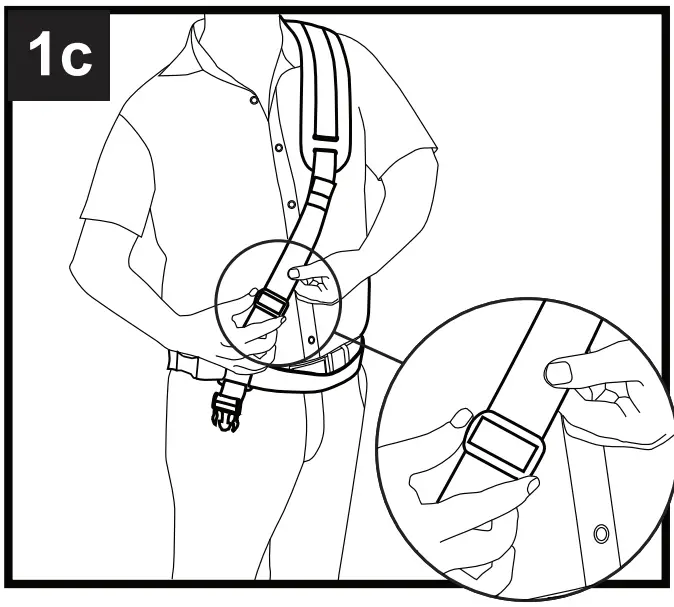 SURFACE MAXX SGY-PWA95 18-FT Pressure Washer Extension Wand wear the harness