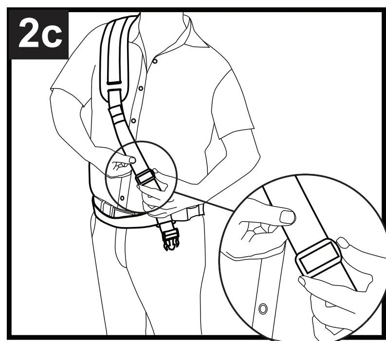 SURFACE MAXX SGY-PWA95 18-FT Pressure Washer Extension Wand wear the harness