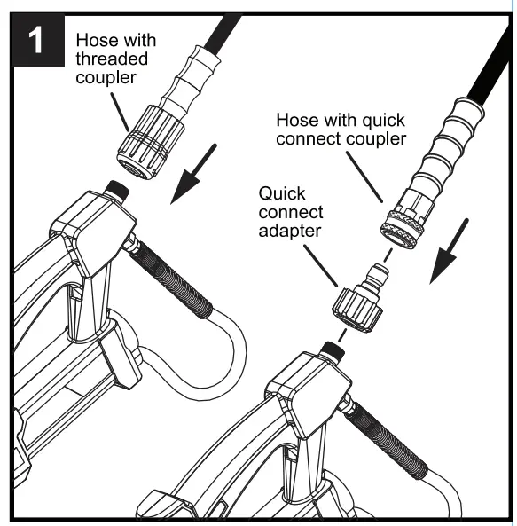 SURFACE MAXX SGY-PWA95 18-FT Pressure Washer Extension Wand ac using the telescoping wand