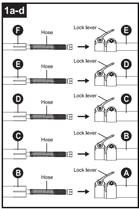 SURFACE MAXX SGY-PWA95 18-FT Pressure Washer Extension Wand assembling the telescoping wand