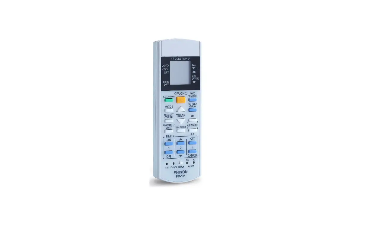 Pem 101 Remote Control User Manual