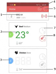 BBA87 - Using the app 1