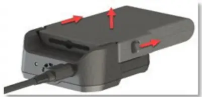 RED CAT Golden Eagle, Teal Air Control Battery and Charger - 8