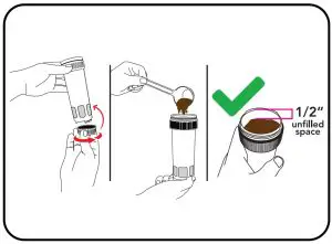 filter basket bottom cap