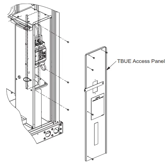 TRANE BAYDSCF300 Foundation Packaged Rooftop Units