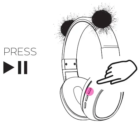 Justice JUS4000 Wireless Bluetooth Headphone - Figure 11