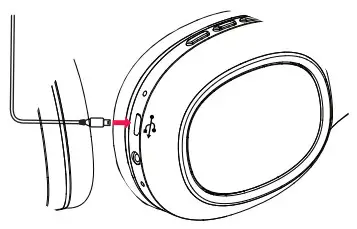 Justice JUS4000 Wireless Bluetooth Headphone - Figure 3