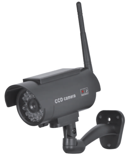 BNT Solar Powered Fake Security Camera