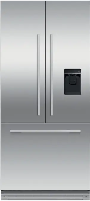 FISHER PAYKEL RS32A72U1 Integrated French Door Refrigerator Freezer, 32 Inch Ice & Water