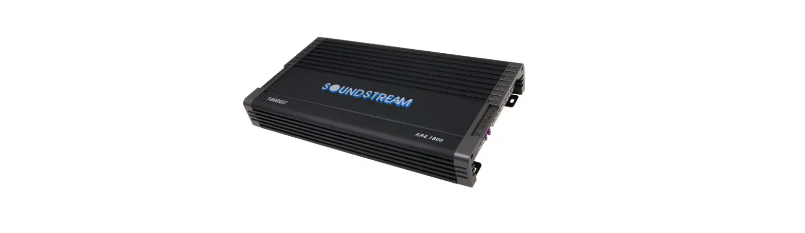 Soundstream Sr4-1300/ Sr4-1800 4-channel Amplifier Owner Manual