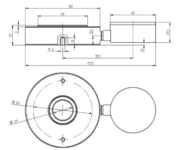 PCE HFG Hydraulic Force Gauge - Fig1