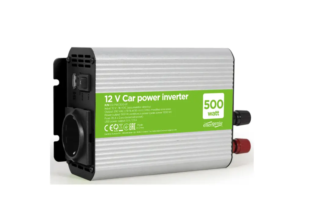 Energenie Eg-pwc500-01 12v Car Power Inverter User Manual