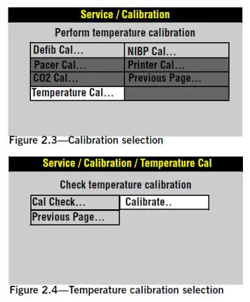 stryker Lifepak 15 Monitor or Defibrillator User Manual - Figure 2.3,4