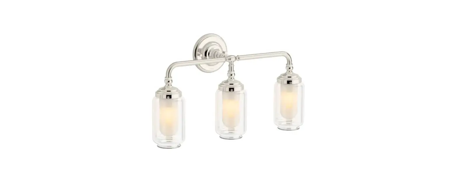 Kohler 2806-sc03-bvl Polished Nickel Artifacts 3 Light 23 Inch Wide Instruction Manual