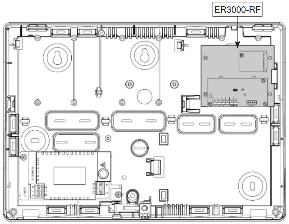 ELKRON ER3000 RF Bus Radio Expansion Card - FIGURE 2