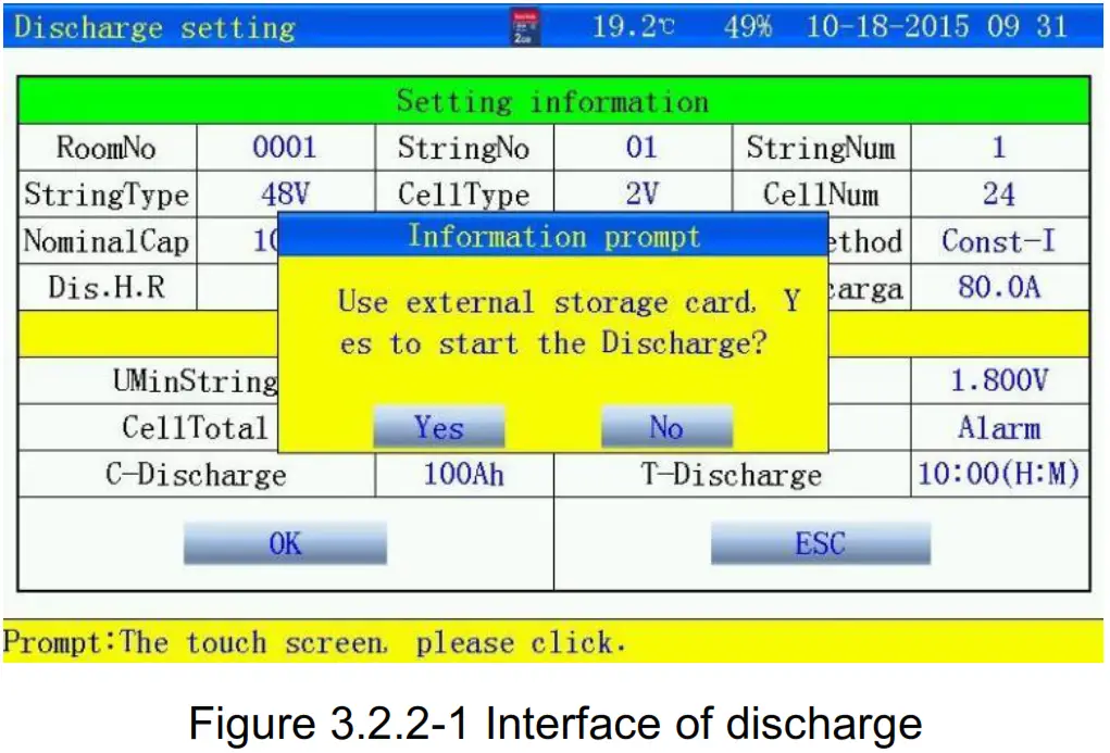 Huazheng HZFD 200 Battery Discharge Tester - connection line