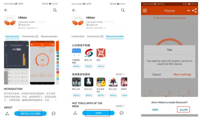 SKMEI 1542 Smart Watch-App Operation Instructions