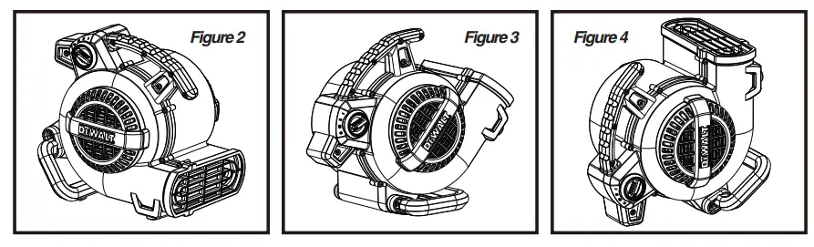 DEWALT DXAM 2260 600 Cfm Air Mover - Fig 2