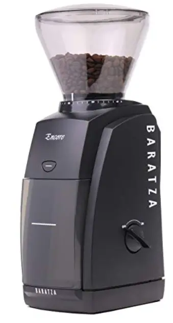 baratza encore conical burr coffee grinder (black)