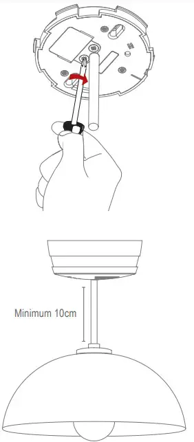 INSTALLING THE SMOKE ALARM