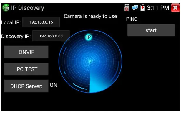 TRIPLETT 8150 CamView IP Pro 5 Inch 8MP Security Camera Tester - IPC Test 2