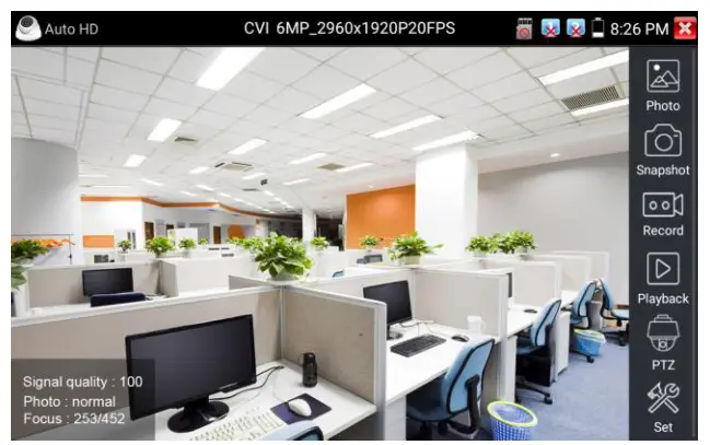 TRIPLETT 8150 CamView IP Pro 5 Inch 8MP Security Camera Tester - camera test 3