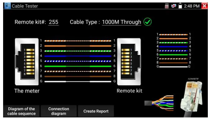 TRIPLETT 8150 CamView IP Pro 5 Inch 8MP Security Camera Tester - setting18