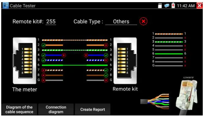TRIPLETT 8150 CamView IP Pro 5 Inch 8MP Security Camera Tester - setting19
