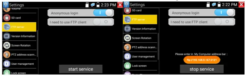 TRIPLETT 8150 CamView IP Pro 5 Inch 8MP Security Camera Tester - settings23
