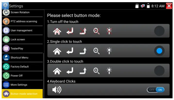TRIPLETT 8150 CamView IP Pro 5 Inch 8MP Security Camera Tester - settings25