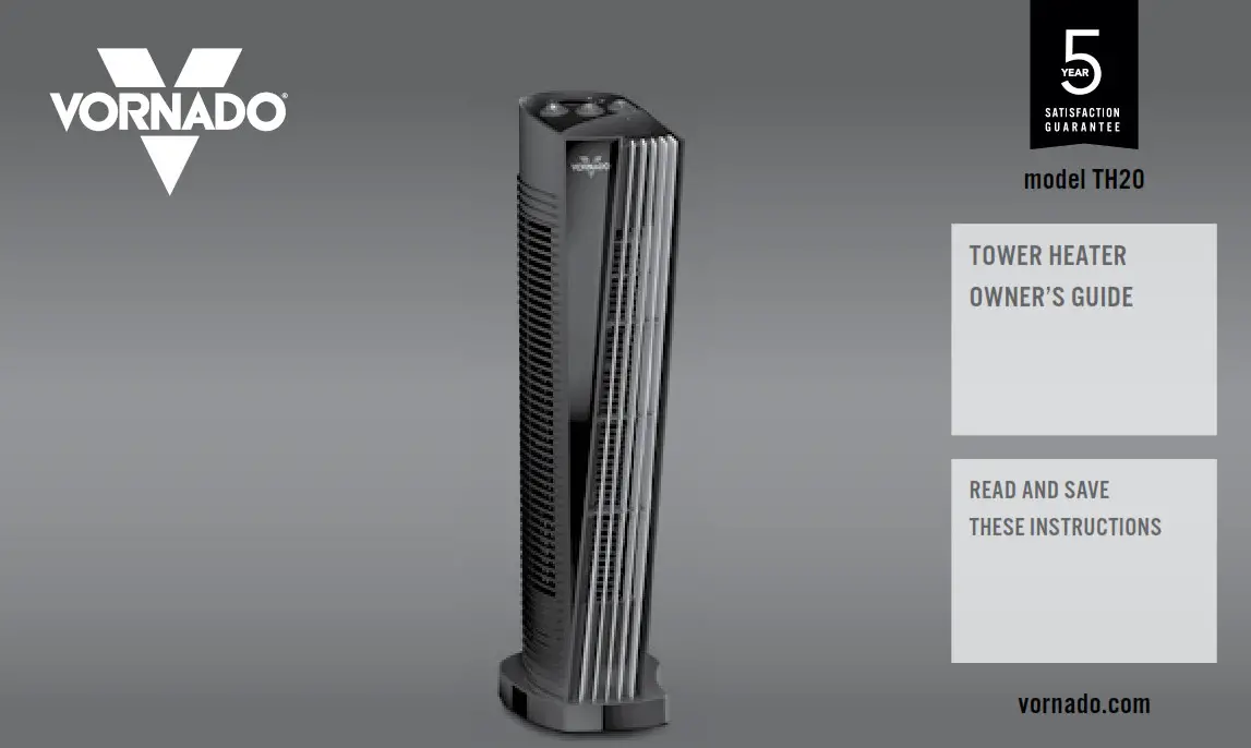 Vornado TH20 Tower Heater BG