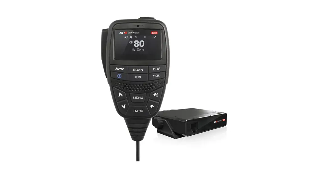 Gme Xrs-330c Compact Hideaway 80 Channel Uhf Cb Radio User Guide