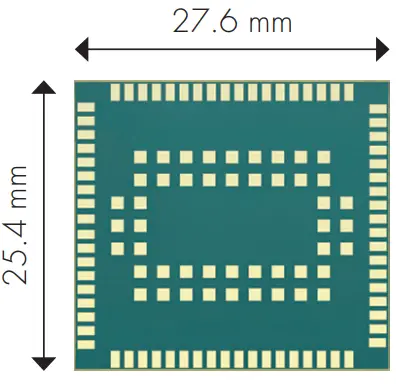 THALES ELS61 Wireless Module LTE Cat 1 with 2G-IoT Solutions
