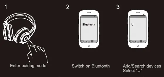 Pair the headset with your mobile phone