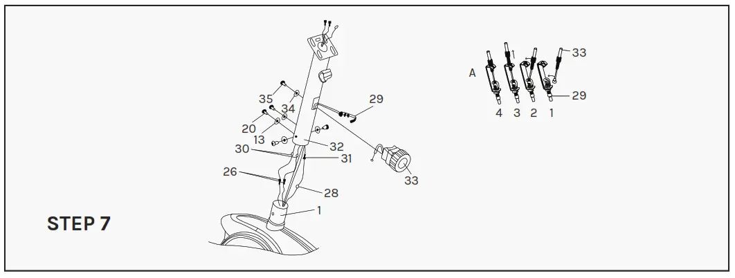 LSG RB-2 Recumbent Bike -STEP 7