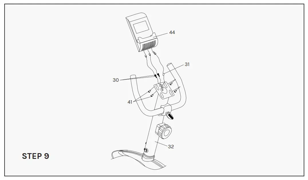 LSG RB-2 Recumbent Bike -STEP 9