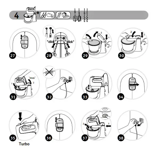 Moulinex Handmixer Prep' Mix HM462110 - icon 5