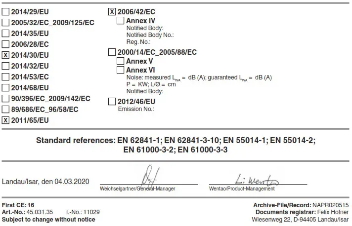 Einhell Metal Cutting - referance